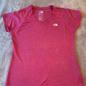 The North Face workout t-shirt; Women's size large